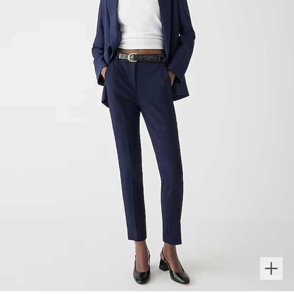 J. crew Women’s Cameron Pant in Navy size 4T - Picture 1 of 7